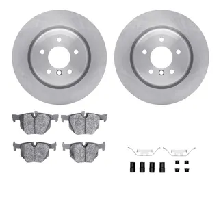 R1 Concepts WFWH1-31091 E- Line Series Brake Rotor W/ Ceramic Brake Pads & Hdw